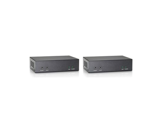 LevelOne HDMI Extender Cat5 HDBaseT  4K/30Hz 100.00m Black Adapteri