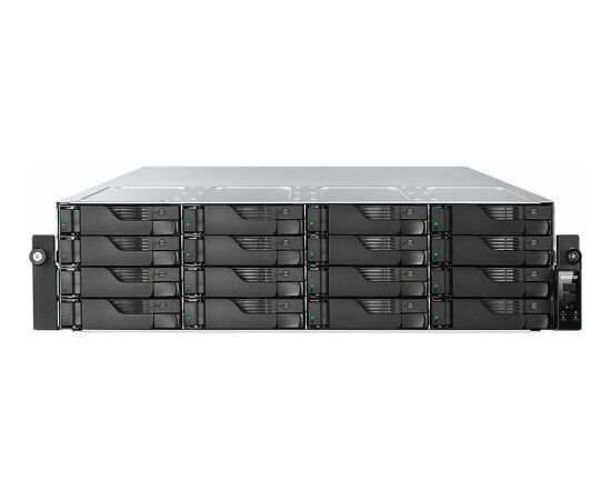ASUSTOR Lockerstor 16 Pro Gen2 AS7216RDX 16 vietu NAS datu glabātājs Ārējie cietie diski HDD SSD