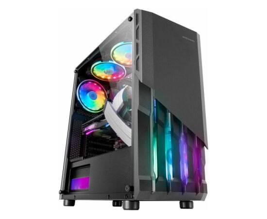 Mars Gaming MC-X2 Datora korpuss ATX / Steel Front / FRGB 2x FAN / Windows Datoru korpusi