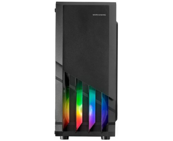 Mars Gaming MC-X2 Datora korpuss ATX / Steel Front / FRGB 2x FAN / Windows Datoru korpusi