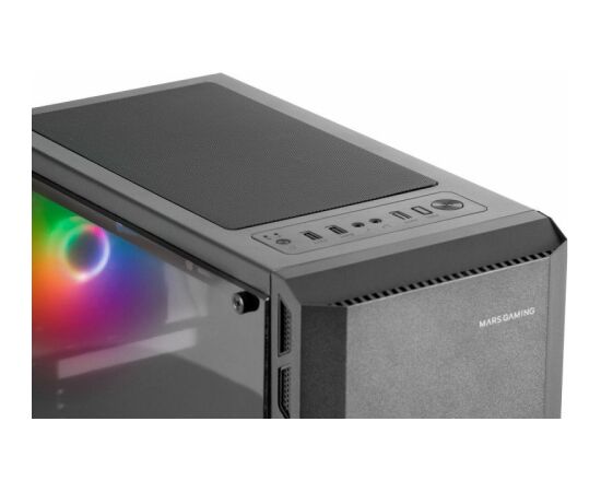 Mars Gaming MC-X2 Datora korpuss ATX / Steel Front / FRGB 2x FAN / Windows Datoru korpusi