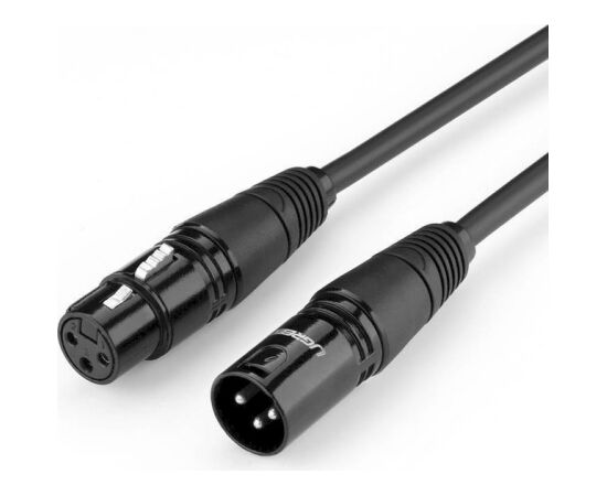 UGREEN AV130 XLR kabelis siev. - XLR vīr. 1m / melns Jaunumi - Audio-Video