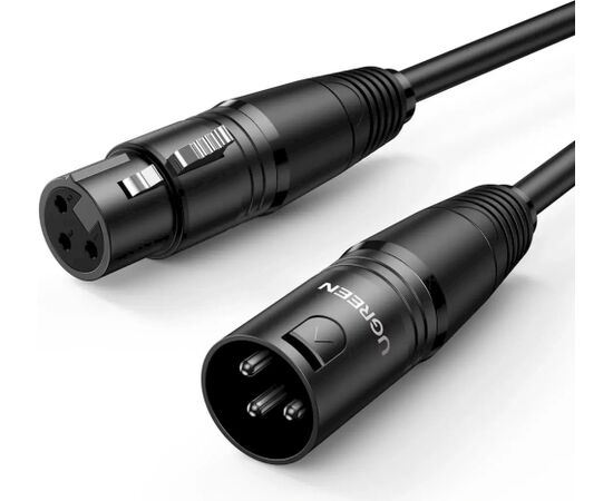 UGREEN AV130 XLR kabelis siev. - XLR vīr. 1m / melns Jaunumi - Audio-Video