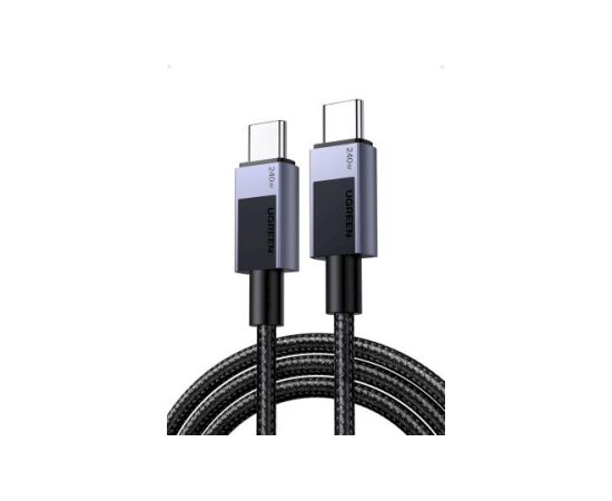 UGREEN L513 Кабель USB-C to USB-C 240W PD 1m 480Mbps / серый Дата USB-кабели