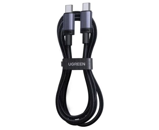UGREEN 65831 Кабель USB-C - USB-C 0,5 m / чёрно-серый Дата USB-кабели