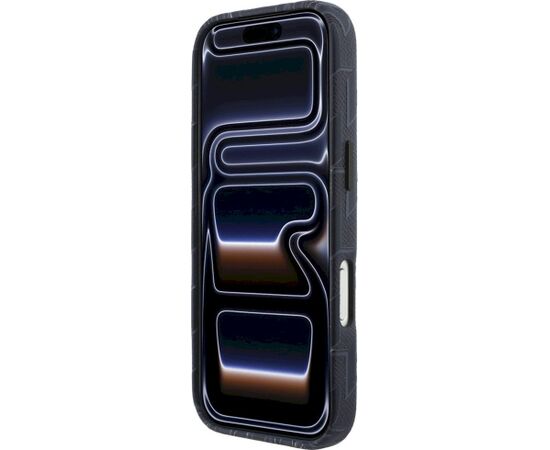 Case Karl Lagerfeld Monogram logo MagSafe Aizsargapvalks priekš iPhone 17 Pro / zils Neoriģinālie Maciņi
