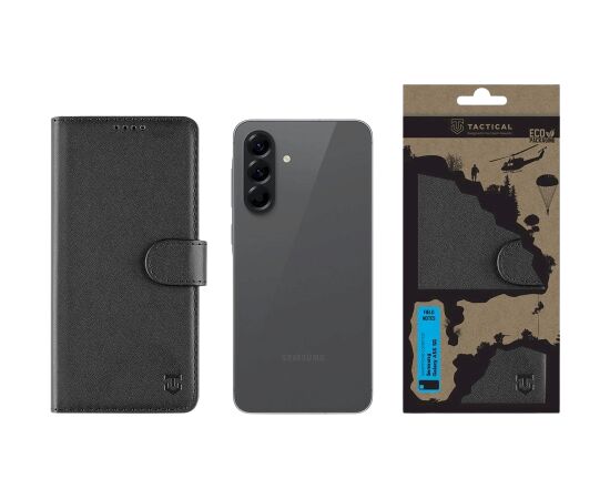 Tactical Field Notes Case Aizsargapvalks priekš Samsung Galaxy A56 5G / melns Neoriģinālie Maciņi