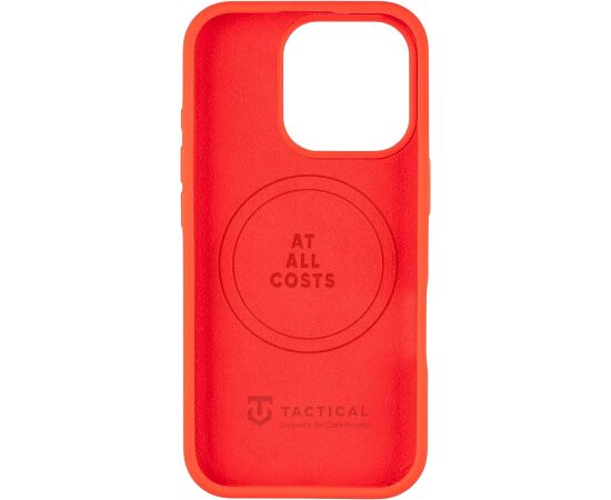 Tactical MagForce Velvet Smoothie Cover Aizsargapvalks priekš Apple iPhone 16 Pro / sarkans Neoriģinālie Maciņi