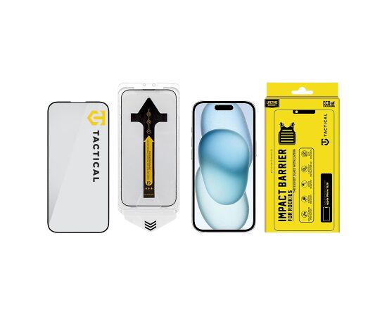 Tactical Impact Barrier for Rookies Aizsargapvalks priekš Apple iPhone 15/16 Neoriģinālie Maciņi