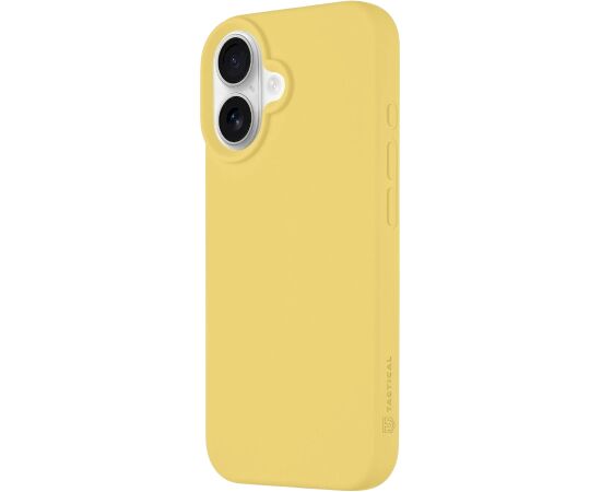 Tactical MagForce Velvet Smoothie Cover Aizsargapvalks priekš Apple iPhone 16 / dzeltens Neoriģinālie Maciņi