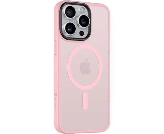 Tactical MagForce Hyperstealth Cover Aizsargapvalks priekš iPhone 15 Pro Max rozā pantera Neoriģinālie Maciņi