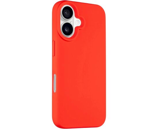 Tactical MagForce Velvet Smoothie Cover Aizsargapvalks priekš Apple iPhone 16 / sarkans Neoriģinālie Maciņi