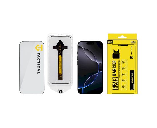 Tactical Impact Barrier for Rookies Aizsargapvalks priekš Apple iPhone 16 Pro/17 Neoriģinālie Maciņi