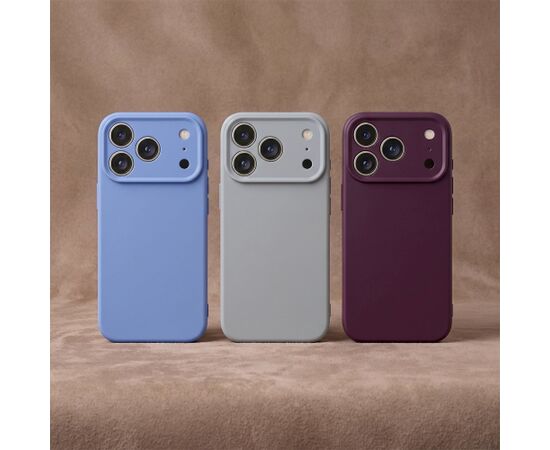 Mocco Silicon Case Aizsargapvalks Priekš Apple iPhone 17 Pro Max / 18 Pro Max Dark cherry Neoriģinālie Maciņi