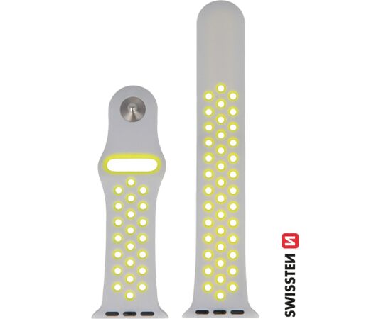 Swissten Sport Силиконовый Pемешок для Apple Watch 38 / 40 mm Smart pūlksteņu aksesuāri