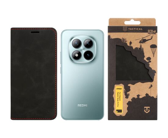 Tactical Xproof Cover Aizsargapvalks priekš Xiaomi Redmi Note 15 Pro 5G / melns Neoriģinālie Maciņi