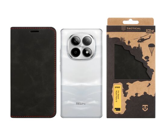 Tactical Xproof Aizsargapvalks priekš Xiaomi Redmi Note 15 5G / melns Hawk Neoriģinālie Maciņi
