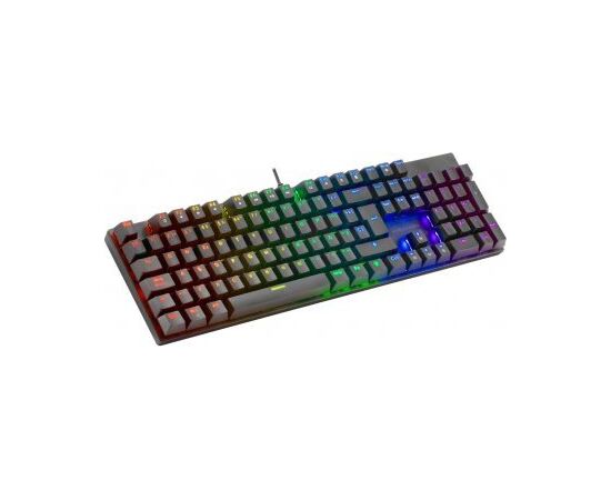 Mars Gaming MK422RUS Spēļu Mehāniska Tastatūra RGB / Red Switch / US Klaviatūras