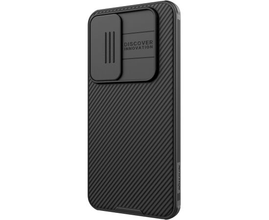 Nillkin CamShield PRO Hard Case Aizsargapvalks priekš Samsung Galaxy S24 FE / melns Neoriģinālie Maciņi
