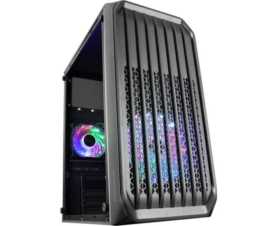 Mars Gaming MC-S2 Datora korpuss mATX / FRGB / Window / MESH Datoru korpusi