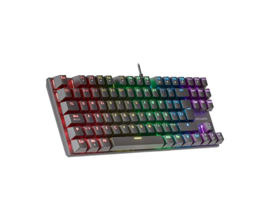 Mars Gaming MK80 Spēļu Mehāniskā Tastatūra RGB / Brown Switch / US Klaviatūras