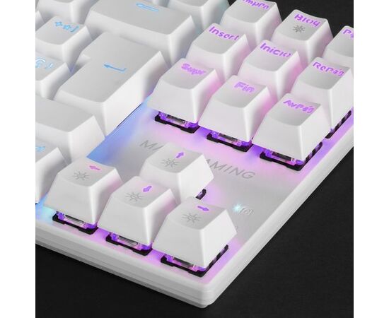 Mars Gaming  MK80 Spēļu Mehāniskā Tastatūra RGB / Brown Switch / US Klaviatūras