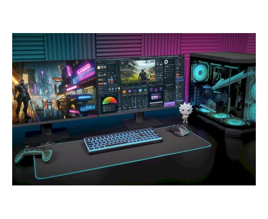 Mars Gaming MV24 Datora monitors 24" 1920 x 1080 Fast IPS 120Hz 1ms / melns Monitori