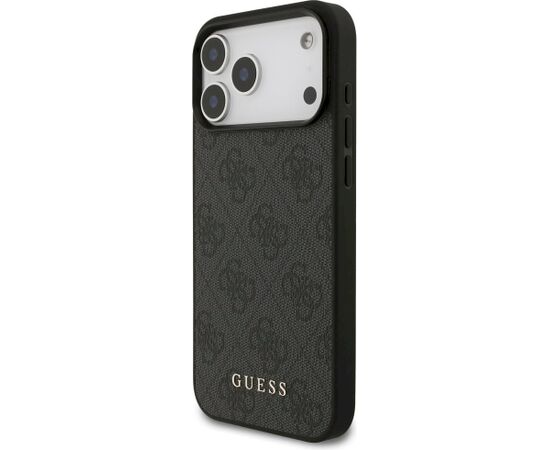 Guess 4G Classic Aizsargapvalks priekš iPhone 18 Pro Max / iPhone 17 Pro Max / melns Neoriģinālie Maciņi