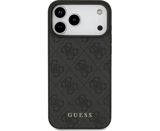 Guess 4G Classic Aizsargapvalks priekš iPhone 18 Pro Max / iPhone 17 Pro Max / melns Neoriģinālie Maciņi