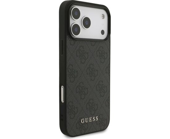 Guess 4G Classic Aizsargapvalks priekš iPhone 18 Pro Max / iPhone 17 Pro Max / melns Neoriģinālie Maciņi