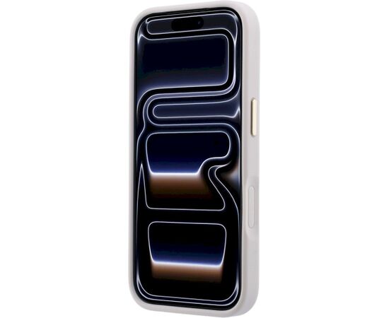 Guess 4G with Stripe Round and Classic Logos MagSafe Aizsargapvalks priekš iPhone 18 Pro / iPhone 17 Pro / rozā Neoriģinālie Maciņi
