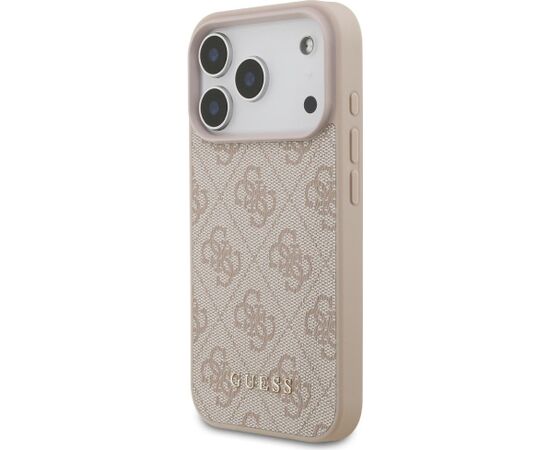 Guess 4G Classic Case Aizsargapvalks priekš iPhone 18 Pro / iPhone 17 Pro / rozā Neoriģinālie Maciņi