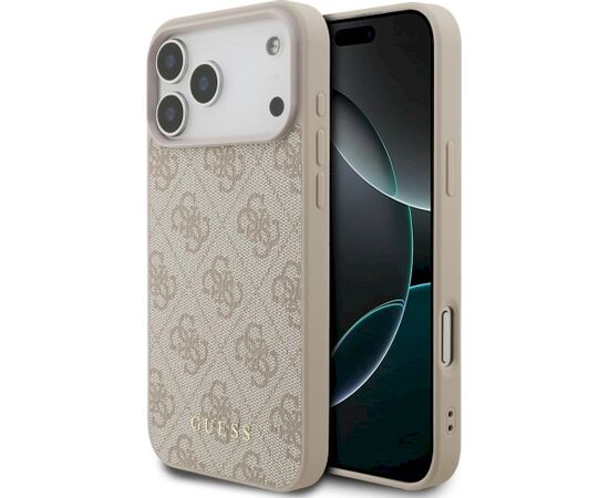 Guess 4G Classic Case Aizsargapvalks priekš iPhone 18 Pro Max / iPhone 17 Pro Max / rozā Neoriģinālie Maciņi