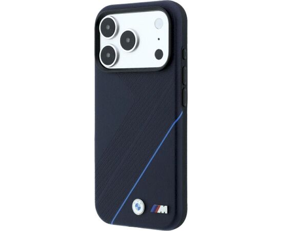 BMW M Tire Track Blue Line MagSafe Case Aizsargapvalks priekš iPhone 18 Pro Max / 17 Pro Max / tumši zils Neoriģinālie Maciņi