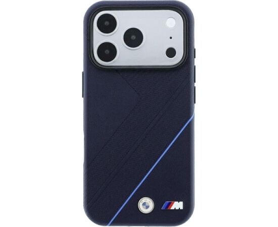 BMW M Tire Track Blue Line MagSafe Case Aizsargapvalks priekš iPhone 18 Pro Max / 17 Pro Max / tumši zils Neoriģinālie Maciņi