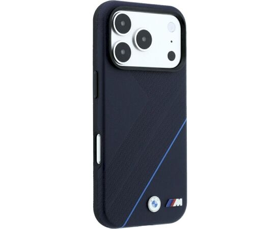 BMW M Tire Track Blue Line MagSafe Case Aizsargapvalks priekš iPhone 18 Pro Max / 17 Pro Max / tumši zils Neoriģinālie Maciņi