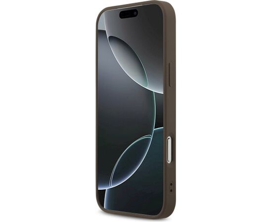 Guess 4G Classic Case Aizsargapvalks priekš iPhone 18 Pro Max / iPhone 17 Pro Max / brūns Neoriģinālie Maciņi