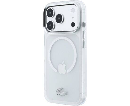 Lacoste IML Frosted MagSafe Aizsargapvalks priekš iPhone 18 Pro Max / 17 Pro Max / caurspīdīgs Neoriģinālie Maciņi
