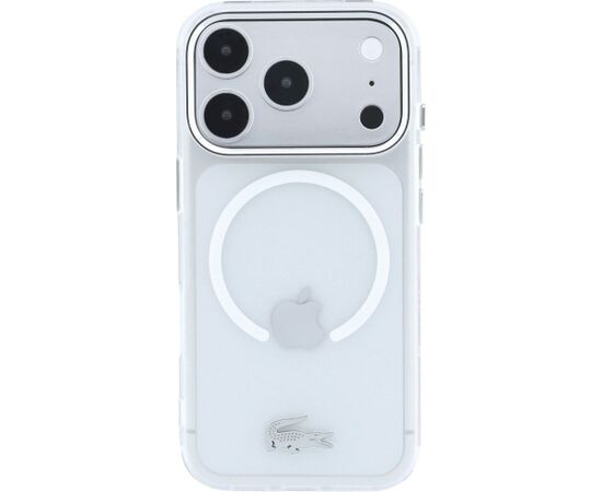 Lacoste IML Frosted MagSafe Aizsargapvalks priekš iPhone 18 Pro Max / 17 Pro Max / caurspīdīgs Neoriģinālie Maciņi
