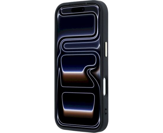 Guess Saffiano Small 4G & Classic Logo MagSafe Aizsargapvalks priekš iPhone 18 Pro Max/17 Pro Max / melns Neoriģinālie Maciņi