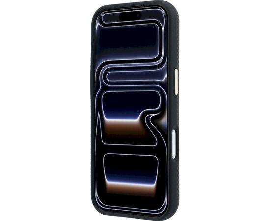 Guess Kevlar Triangle Logo MagSafe Aizsargapvalks priekš iPhone 18 Pro Max / 17 Pro Max / brūns Neoriģinālie Maciņi