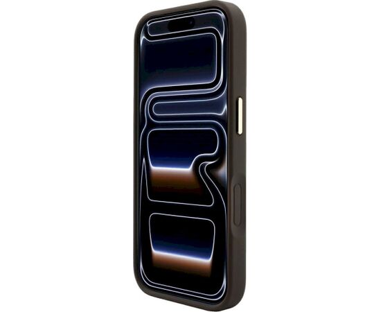 Guess Embossed 4G Classic MagSafe Aizsargapvalks priekš iPhone 18 Pro / iPhone 17 Pro / brūns Neoriģinālie Maciņi
