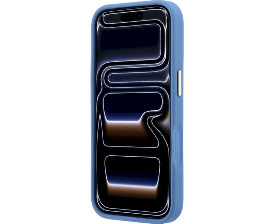 Guess 4G with Stripe Round and Classic Logos MagSafe Aizsargapvalks priekš iPhone 18 Pro / iPhone 17 Pro / zils Neoriģinālie Maciņi