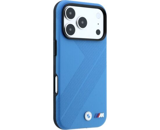 BMW M Tire Track Metal Logo MagSafe Aizsargapvalks priekš iPhone 18 Pro / 17 Pro / blue Neoriģinālie Maciņi