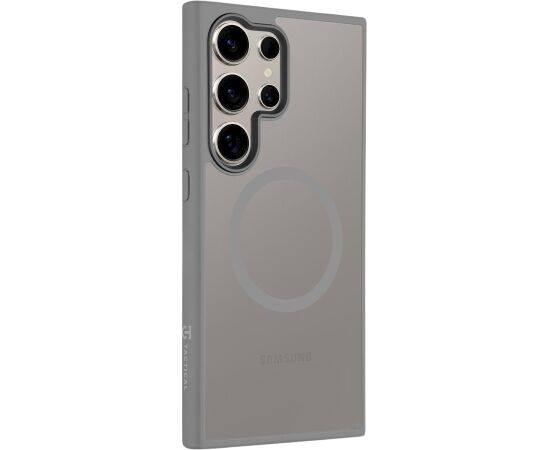 Tactical MagForce Hyperstealth Cover Aizsargapvalks priekš Samsung Galaxy S24 Ultra / gaiši pelēks Neoriģinālie Maciņi