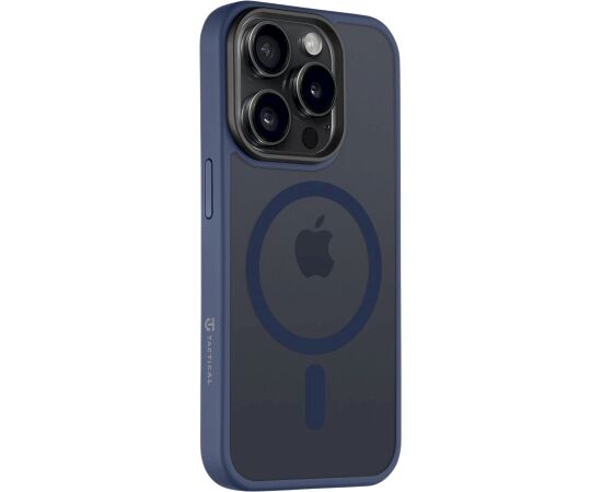 Tactical MagForce Hyperstealth Cover Aizsargapvalks priekš iPhone 15 Pro / dziļi zils Neoriģinālie Maciņi