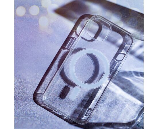 Mocco Anti Shock 1.5 mm MagSafe Aizmugurējais Silikona Apvalks Priekš Apple iPhone 13 Neoriģinālie Maciņi