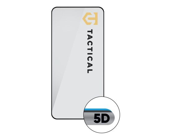 Tactical Glass Shield 5D Aizsargstikls priekš Samsung Galaxy S25 FE Ekrānu aizsardzība