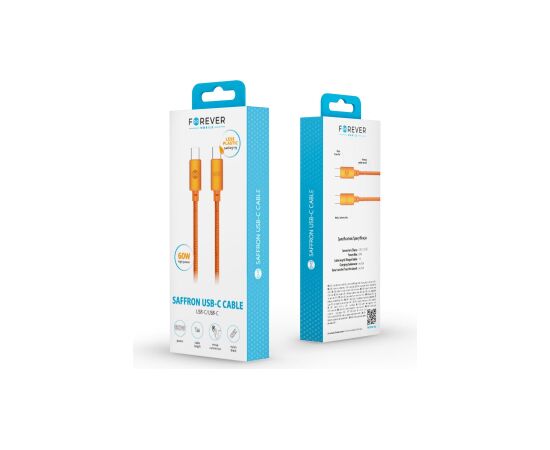 Forever Saffron C2G Кабель USB-C на USB-C 1m Дата USB-кабели