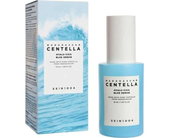 Skin1004 Madagascar Centella Hyalu-Cica Blue Serums 50 ml Spoguļi un Sejas kopšanas ierīces
